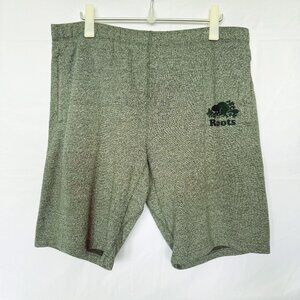 Roots Green Sweat Shorts